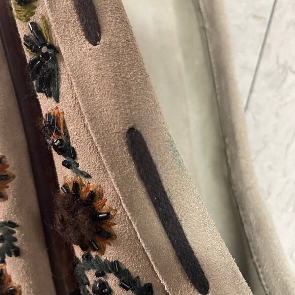 Miu Miu Beige and Brown Moccasins - Picture 8 of 16